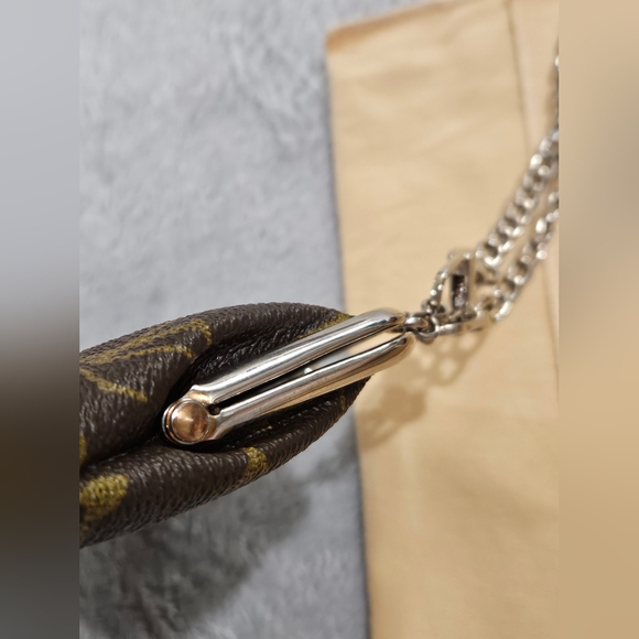 Louis Vuitton Monogram Marais Bucket Kisslock Pouch Clutch Wristlet Vintage - Picture 6 of 16